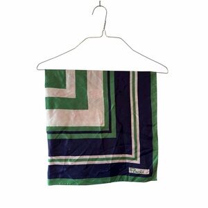 Paoli Vintage Geometric Pattern Scarf